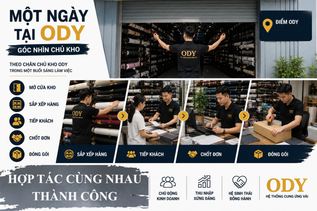 Một Ngày Tại ODY – Góc Nhìn Thực Tế Từ Chủ Điểm ODY ODY