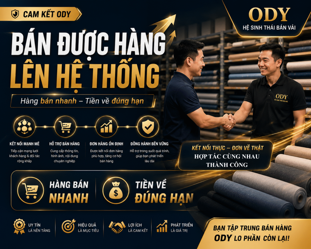 Đưa Hàng Lên Hệ Thống ODY – Mở Rộng Cơ Hội Bán Hàng Hiệu Quả Hơn Hệ thống ODY